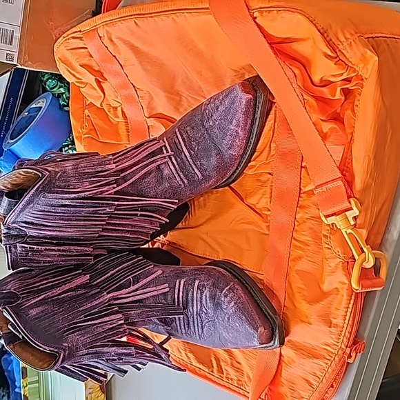 ROPER FRINGE BOOT- PURPLE 7.5 NEW - Picture 10 of 16